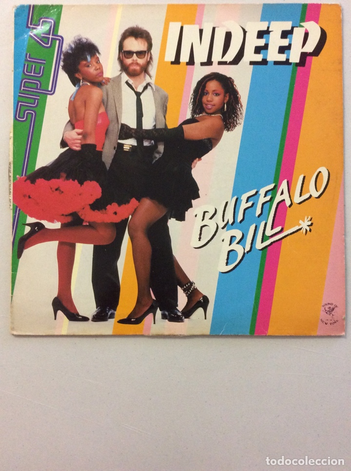 Discos de vinilo: Indeep. Buffalo Bill. - Foto 1