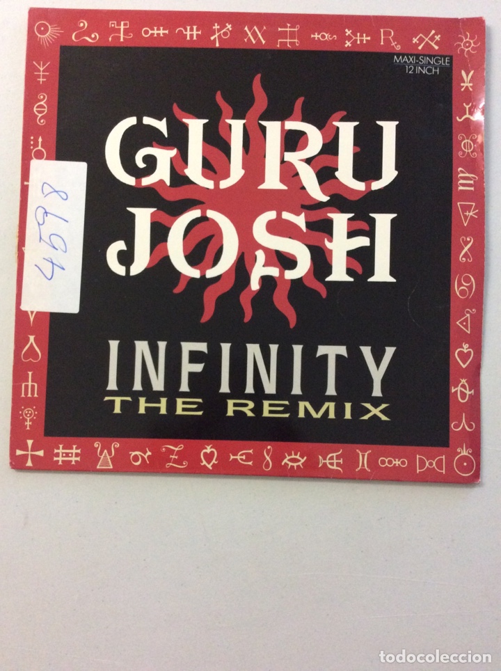 Discos de vinilo: Guru Josh. Infinity the remix. - Foto 1