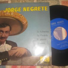 Discos de vinilo: JORGE NEGRETE - LA VALENTINA / (1959LA VOZ DE SU AMO 7EPL 13.359 -) OG ESPAÑA LEA DESCRIPCION. Lote 347738318