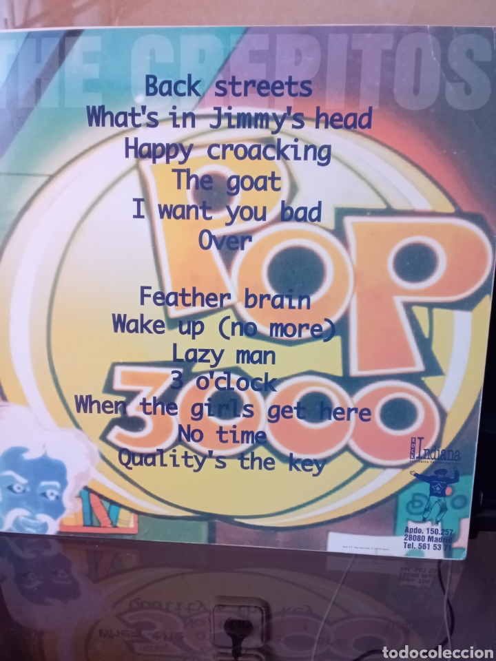 Discos de vinilo: The CREPITOS 1995 Rock Indiana - Foto 2