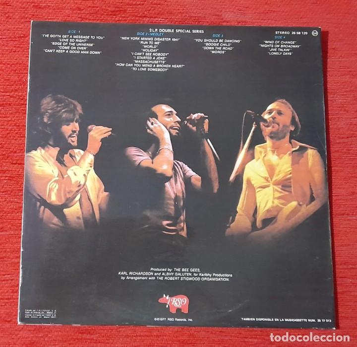 Discos de vinilo: BEE GEES - HERE AT LAST LIVE - 2 LPS - Foto 2