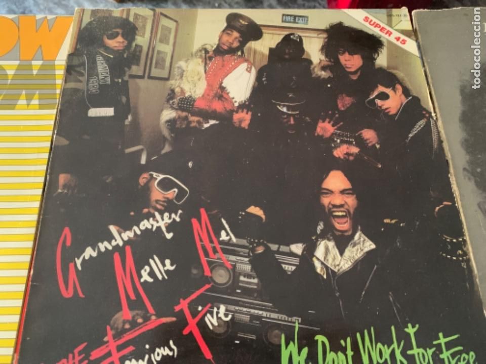 Discos de vinilo: Grandmaster melle Mel & the furious five - Foto 1