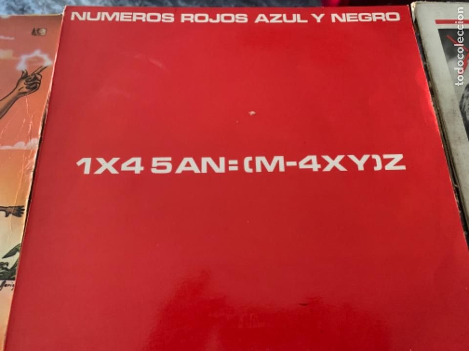 Discos de vinilo: N&uacute;meros rojos Azul y Negro - Foto 1