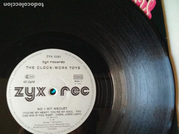 Discos de vinilo: The Clock Work Toys &lrm;&ndash; Modern Talking - Medley, 1985 - Foto 3