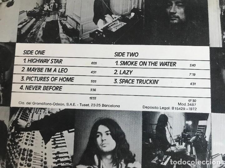 Discos de vinilo: DISCO DOBLE LP DEEP PURPLE MACHINE HEAD. 1972 - Foto 3