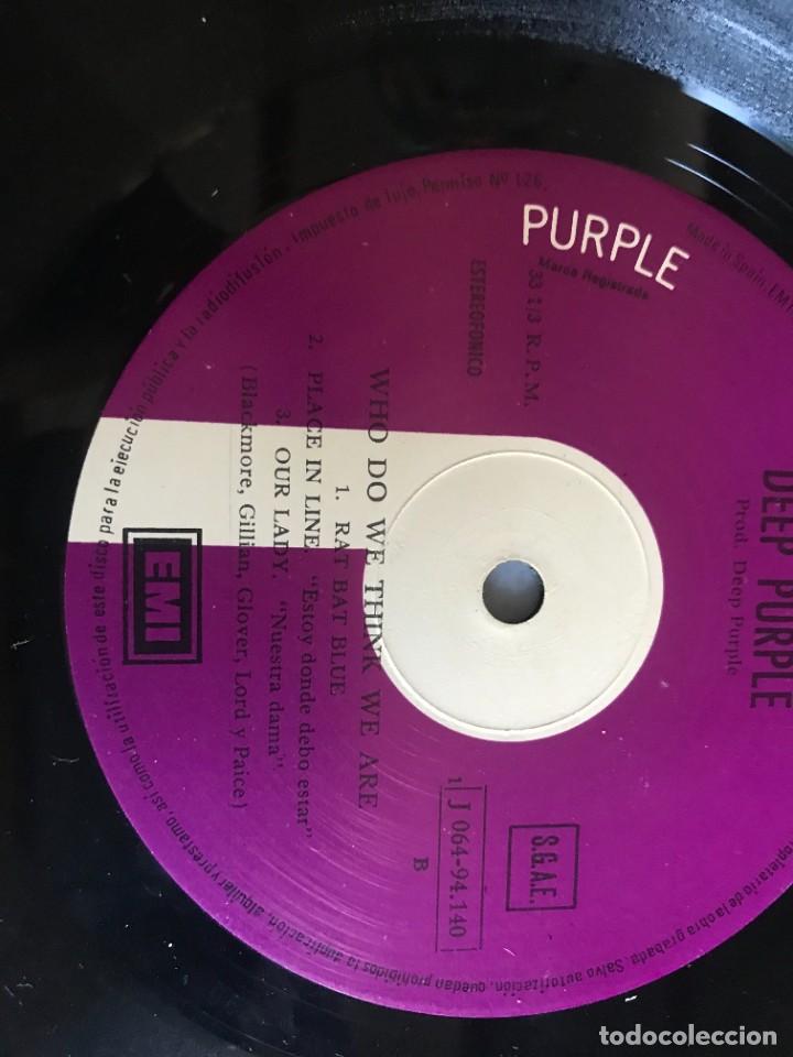 Discos de vinilo: DISCO DOBLE LP DEEP PURPLE MACHINE HEAD. 1972 - Foto 5