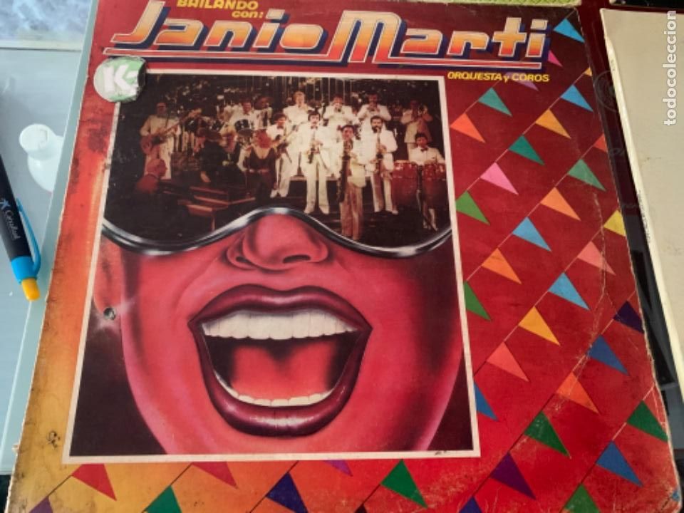 Discos de vinilo: Bailando con Janio Mart&iacute; - Foto 1