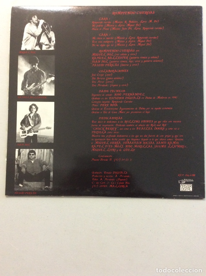 Discos de vinilo: Rompiendo cuerdas. - Foto 2