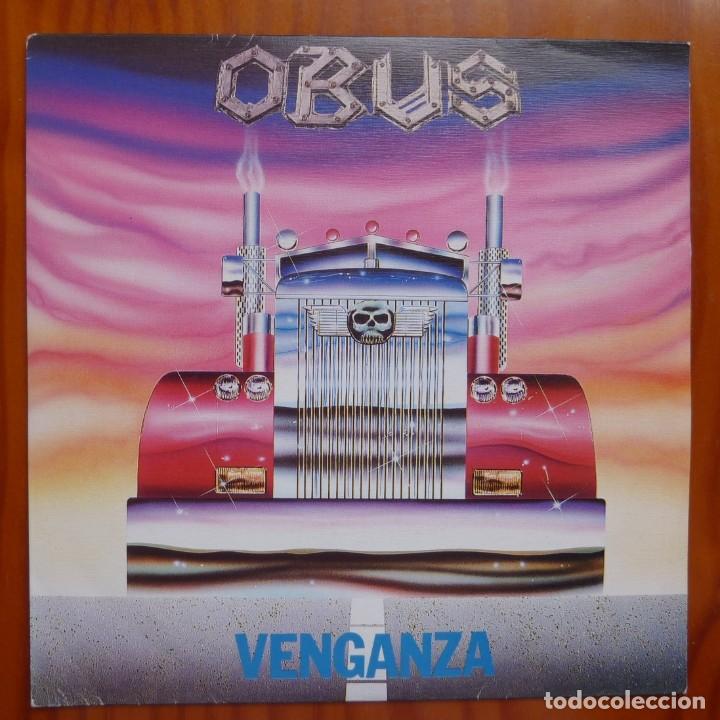 Discos de vinilo: OBUS / VENGANZA / 1990 / SINGLE - Foto 1