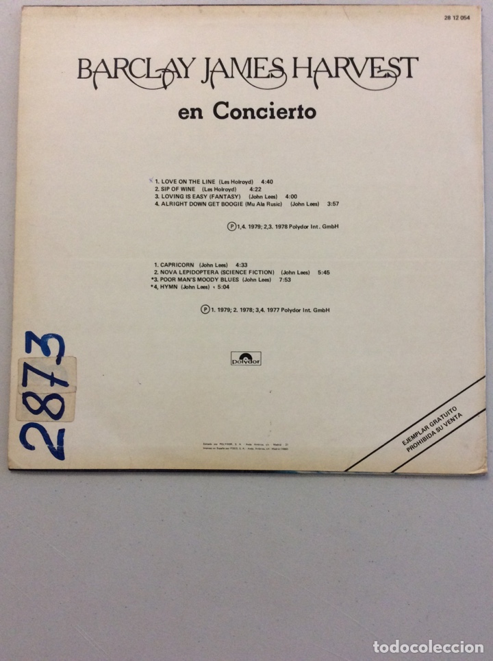 Discos de vinilo: Barclay James Harvest. - Foto 2