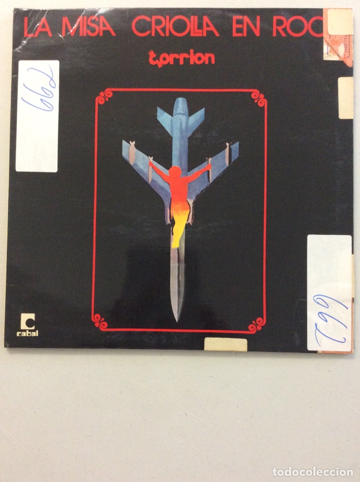 Discos de vinilo: La Misa Criolla en Rock. Gorrion. - Foto 1