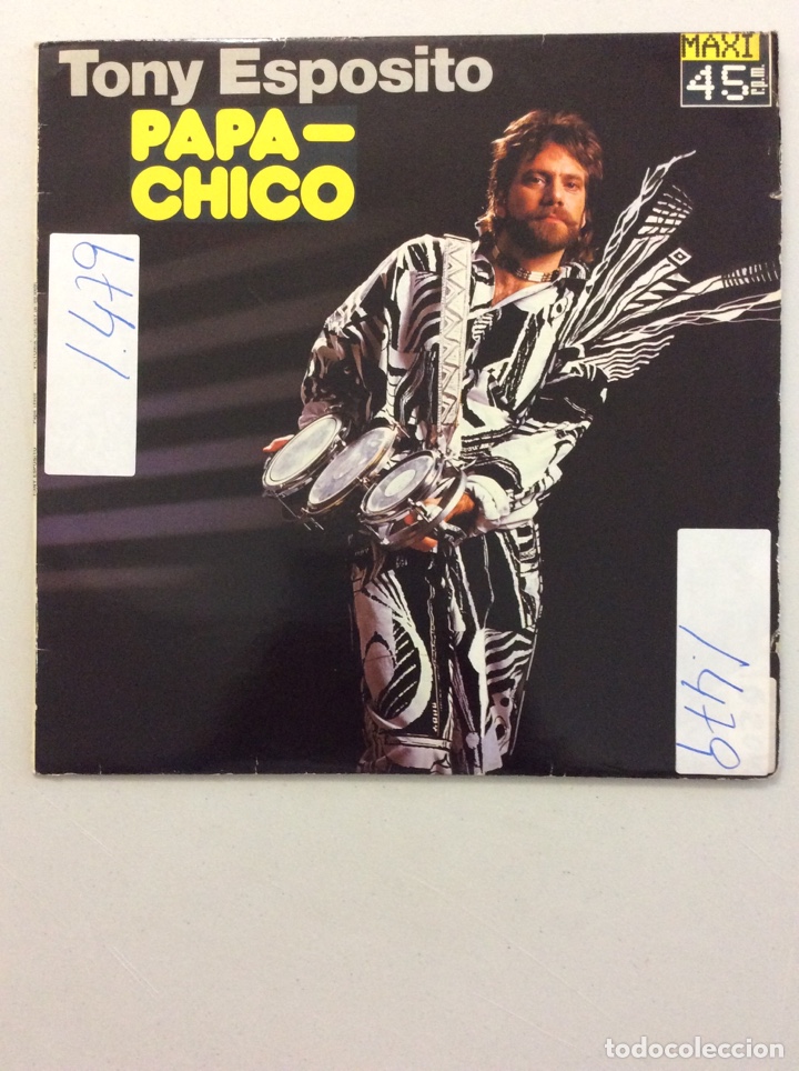 Discos de vinilo: Tony Esposito. Papa-chico. - Foto 1