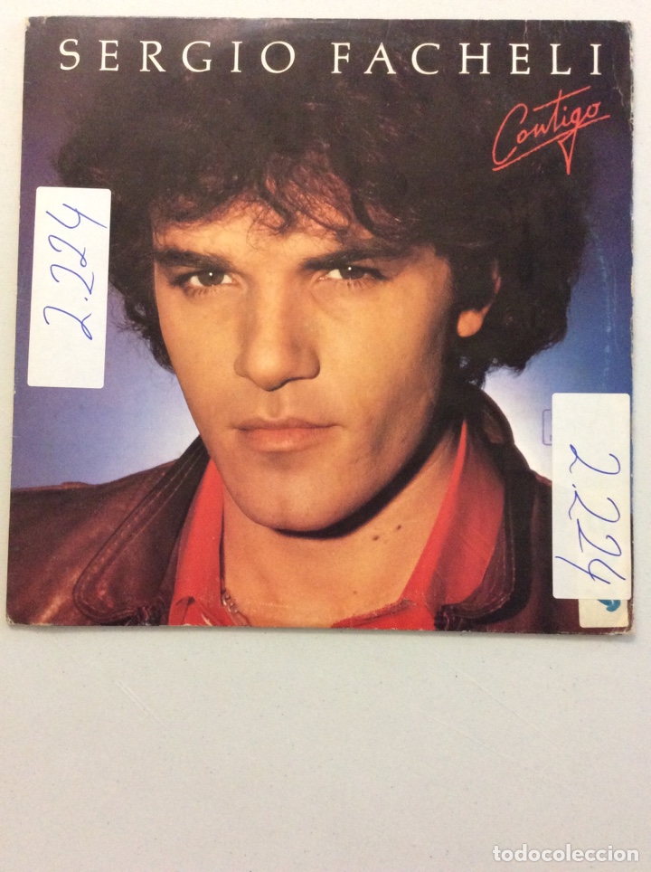Discos de vinilo: Sergio Facheli. Contigo. - Foto 1