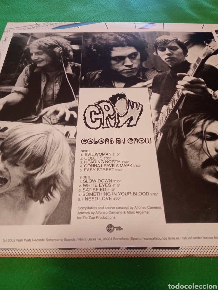 Discos de vinilo: Crow-Colores Vinilo Lp - Foto 3