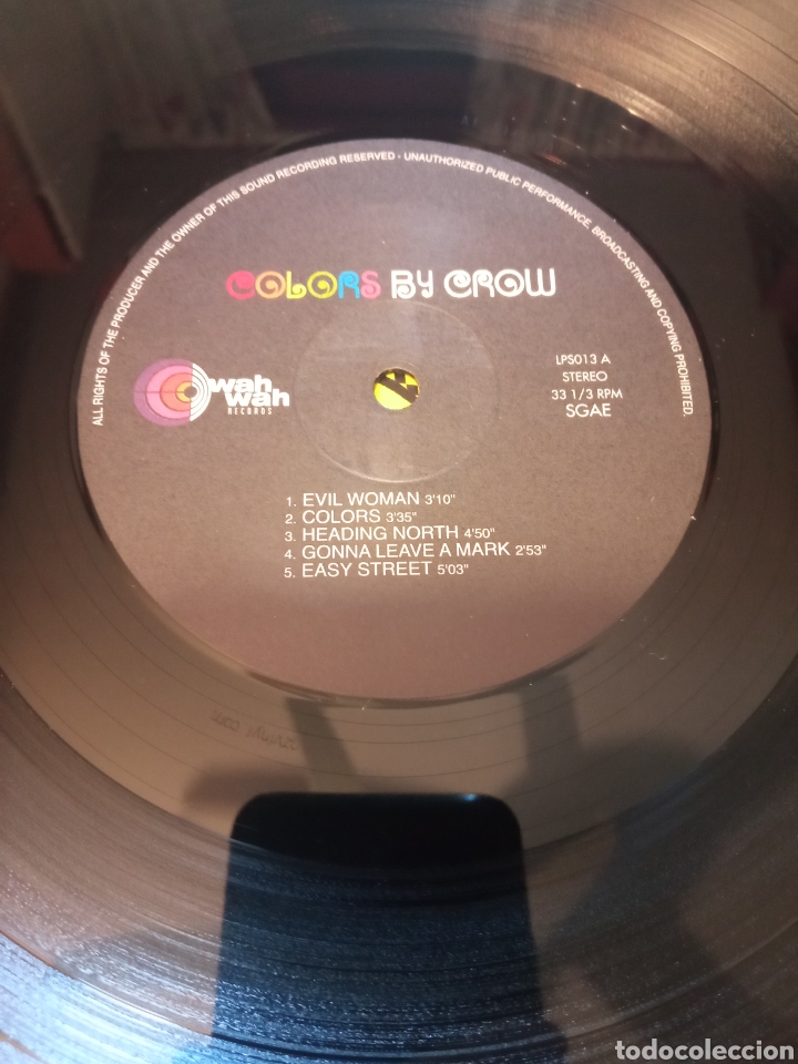 Discos de vinilo: Crow-Colores Vinilo Lp - Foto 5