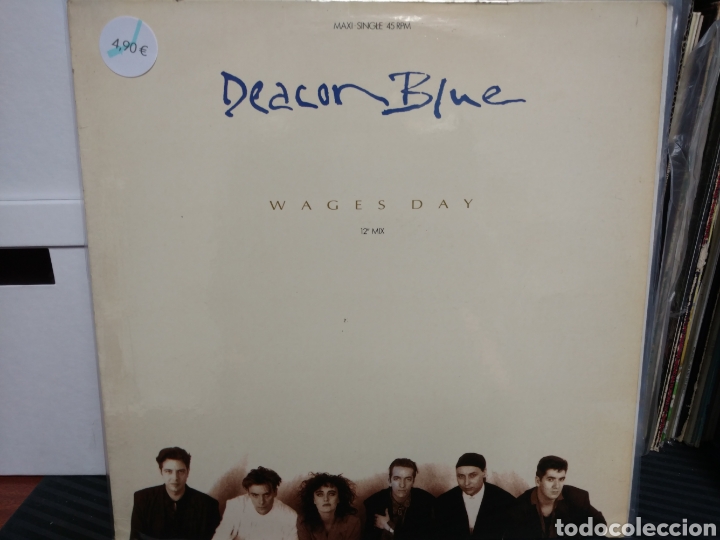 Discos de vinilo: Deacon Blue - Wages Day (12&rdquo;, Maxi) - Foto 1