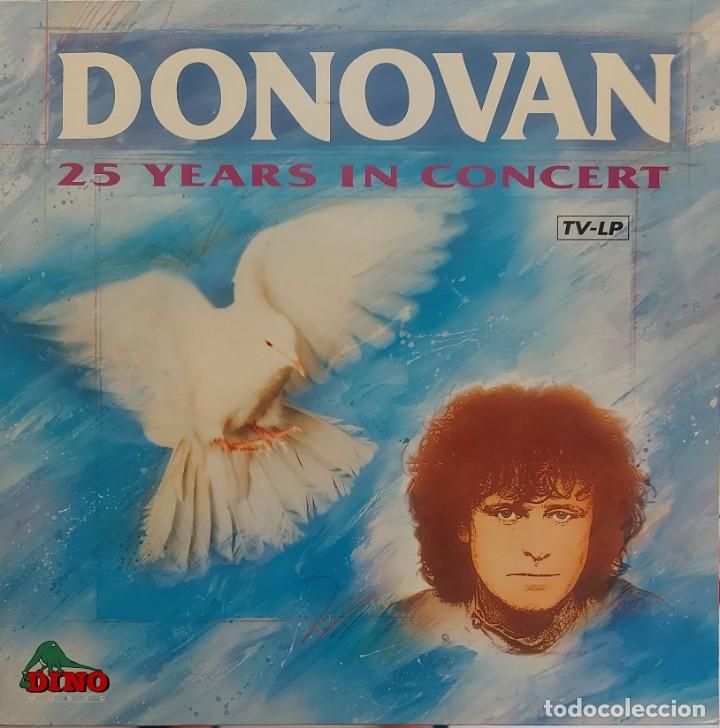 Discos de vinilo: DONOVAN - 25 YEARS IN CONCERT - Foto 1