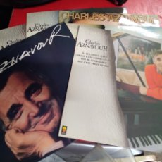 Discos de vinilo: LOTE 7 LPS-CHARLES AZNAVOUR-LOS QUE SE VEN EN LAS FOTOS-. Lote 347927083