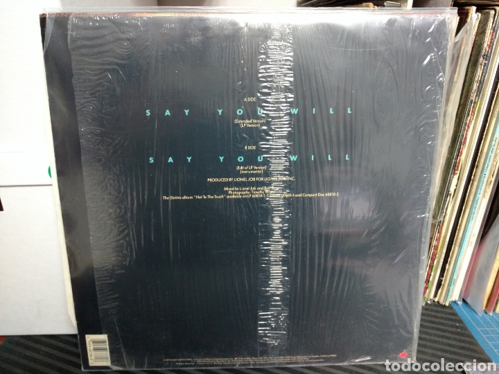 Discos de vinilo: Starpoint - Say You Will (12&rdquo;) - Foto 2