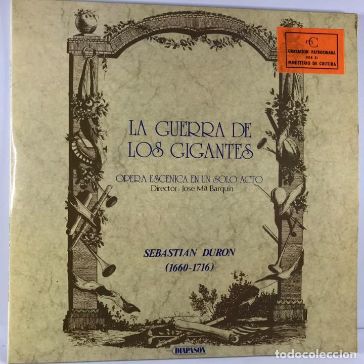 Disques de vinyle: Sebasti&aacute;n Dur&oacute;n &ndash; La Guerra De Los Gigantes - 2 x Vinyl, LP, Album - SPAIN