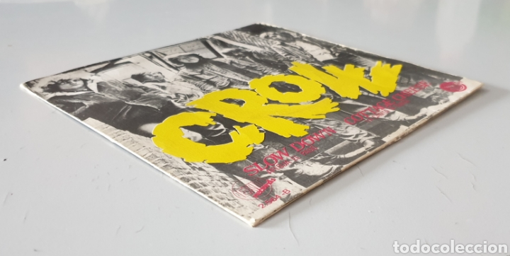 Discos de vinilo: CROW - Slow Down/+1 (Espa&ntilde;a - Exit - 1970) US Blues Prog Rock - Foto 2
