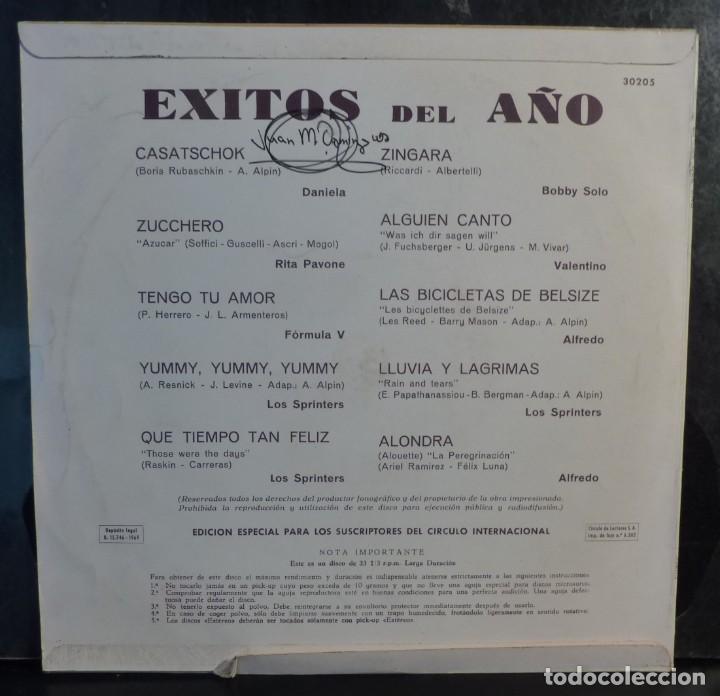 Discos de vinilo: EXITOS DEL A&Ntilde;O 1969 // DANIELA/LOS SPRINTERS/RITA PAVONE/ 33/1/3 - Foto 2