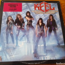 Discos de vinilo: DISCO KEEL 1987(KEEL)EDICION USA VINILO IMPECABLE ”SOMEBODY IS WAITING” FOR PROMOTION ONLY. Lote 347977123