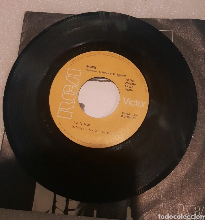 Discos de vinilo: Gabriel - a tu lado - Foto 2