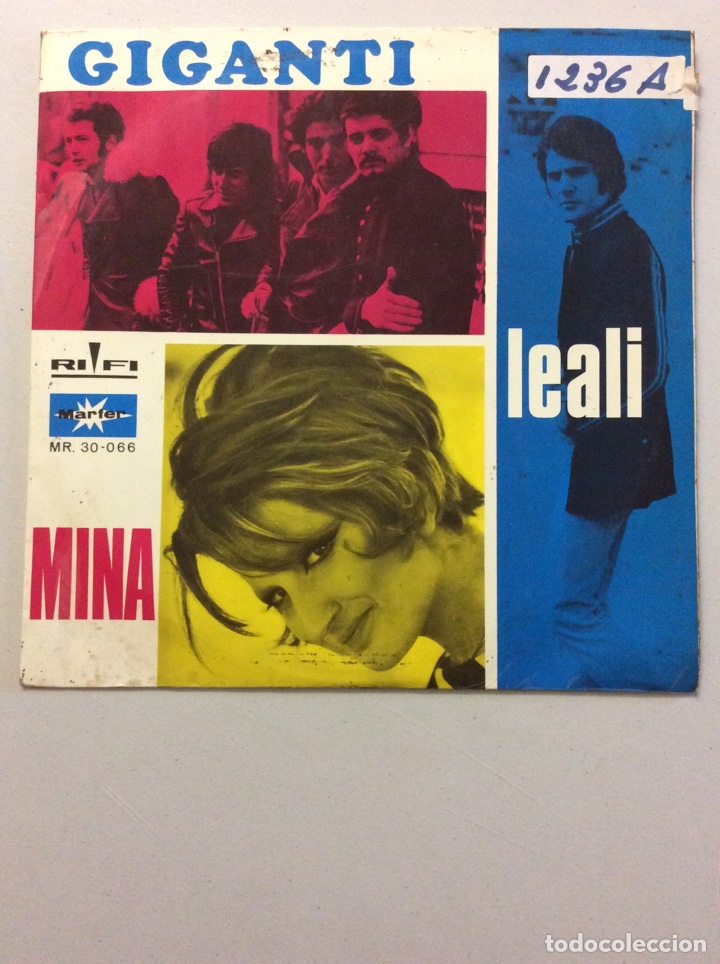 Discos de vinilo: Giganti. Mina. Leali. - Foto 1