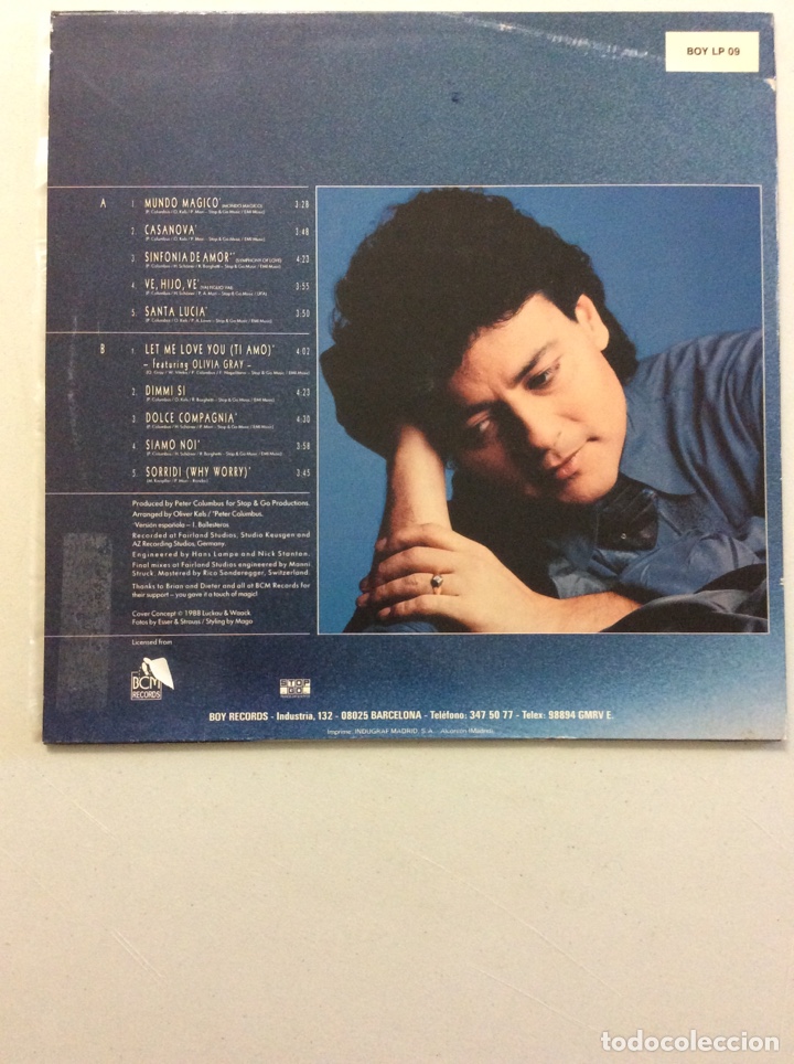 Discos de vinilo: Francesco Napoli. Magico. - Foto 2
