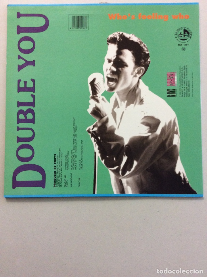 Discos de vinilo: Double you. Who&rsquo;s fooling who. - Foto 2