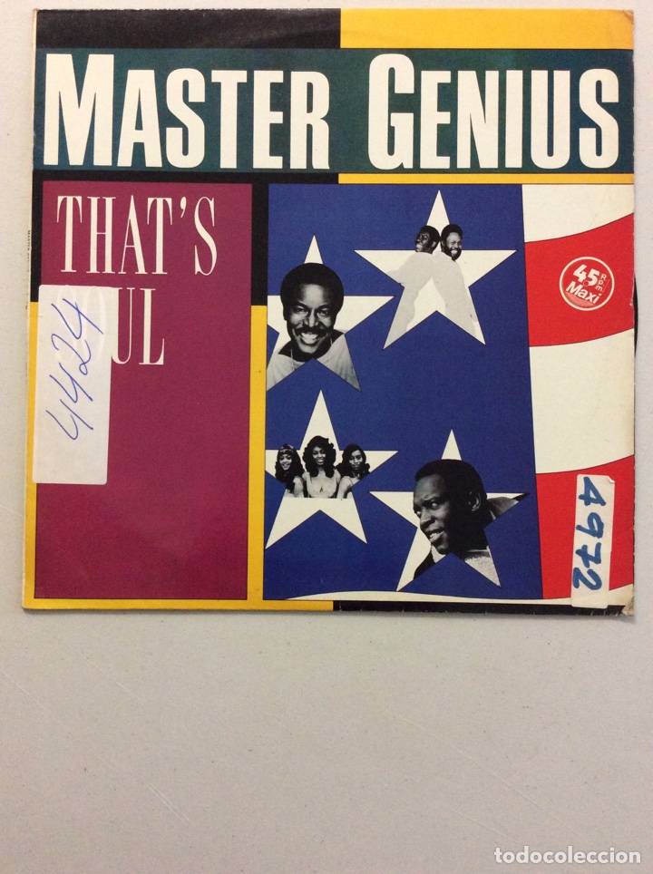 Discos de vinilo: Master genius. That&rsquo;s soul. - Foto 1