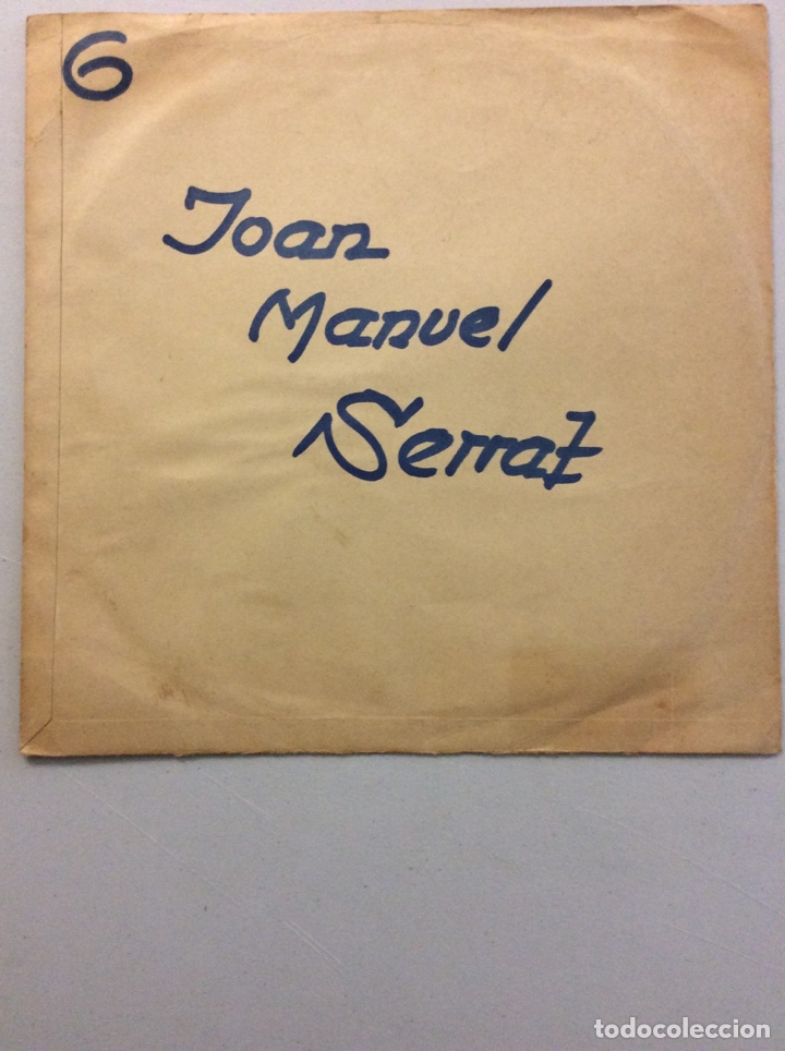 Discos de vinilo: Joan Manuel Serrat. Mi ni&ntilde;ez. - Foto 3
