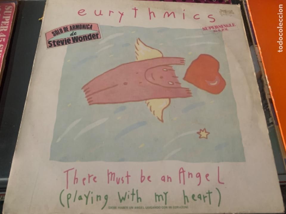 Discos de vinilo: Eurythmics There&rsquo;s must be as Angel - Foto 1