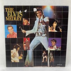 Discos de vinilo: MAXI SINGLE ELVIS PRESLEY - THE ELVIS MEDLEY - ESPAÑA - AÑO 1982. Lote 348152008