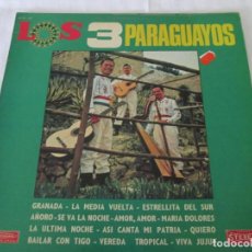 Discos de vinilo: LOS FABULOSOS 3 PARAGUAYOS VOLUMEN 4. RARA EDICIÓN FRANCESA LP 12”. 1977. BUEN ESTADO. Lote 348164188