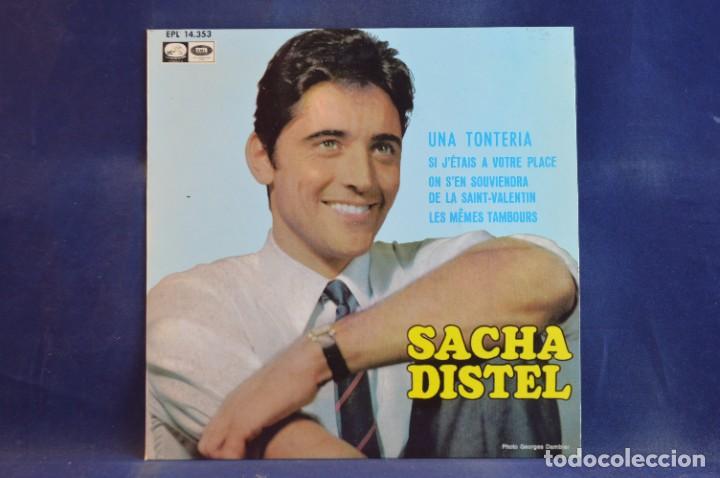 Discos de vinilo: SACHA DISTEL - UNA TONTERIA - EP - Foto 1