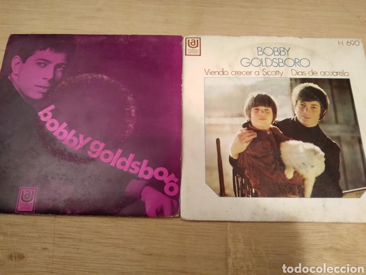 Discos de vinilo: LOTE 2 7&rdquo;-BOBBY GOLDSBORO-VINILO SINGLE- - Foto 1