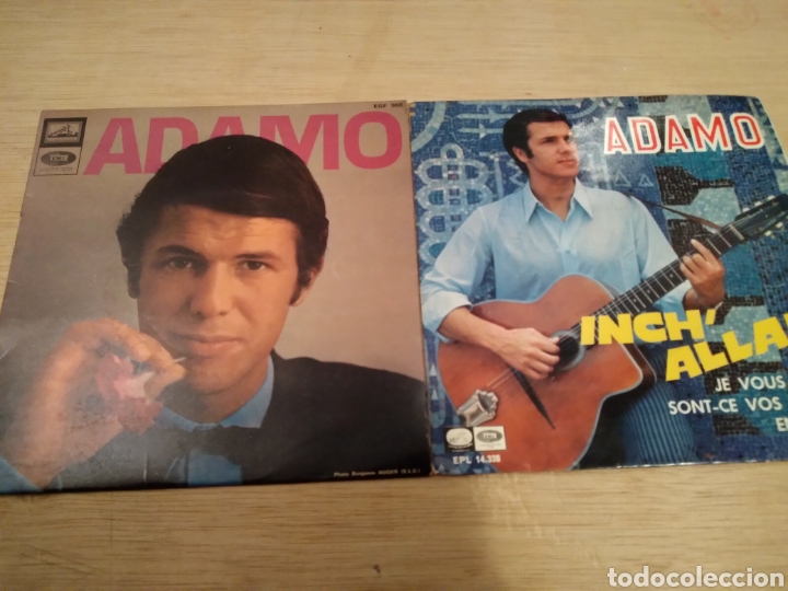 Discos de vinilo: LOTE 8 SINGLES VINILO-ADAMO- - Foto 4