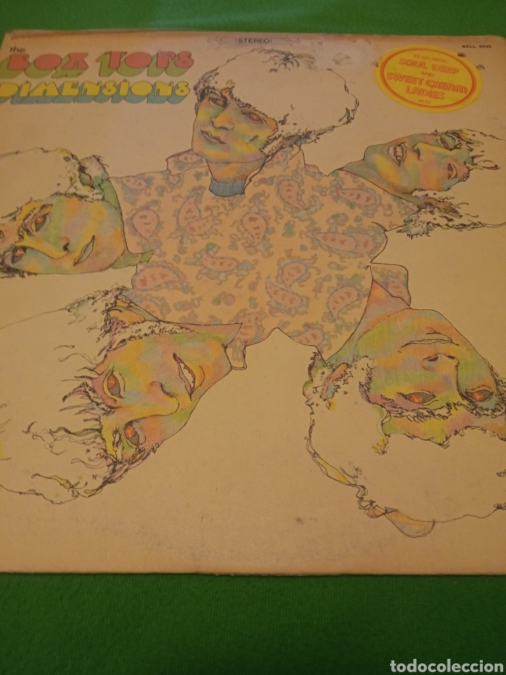 Discos de vinilo: The Box Tops- Dimensions - Foto 1