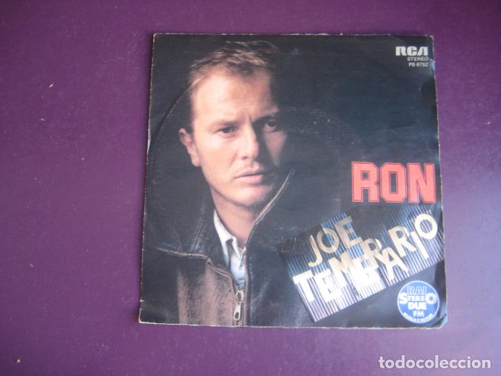 Discos de vinil: Ron &ndash; Joe Temerario - Sg RCA ITALIA 1984 - POP ROCK, LEVE USO