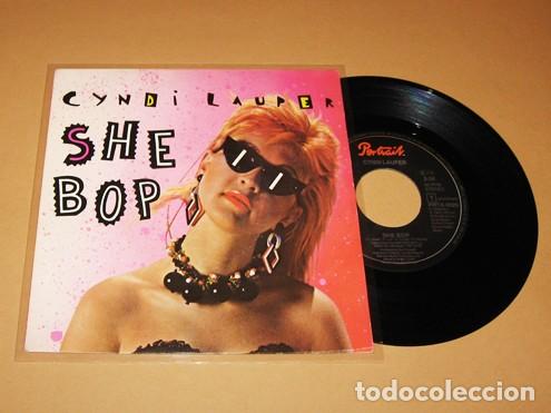 Discos de vinilo: CYNDI LAUPER - SHE BOP - SINGLE - 1984 - Foto 1