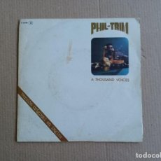 Discos de vinilo: PHIL TRIM - A THOUSAND VOICES SINGLE 1975 EDICION ESPAÑOLA