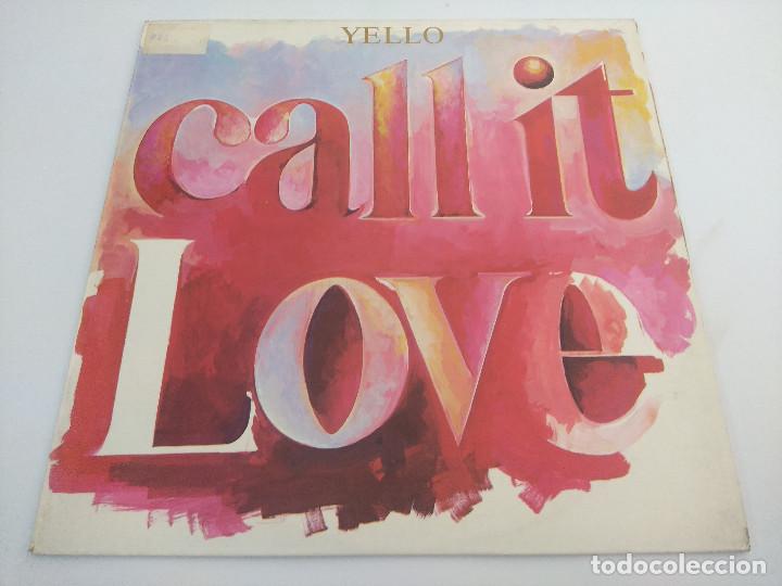 Discos de vinilo: YELLO/CALL IT LOVE/VINILO MAXI. - Foto 1