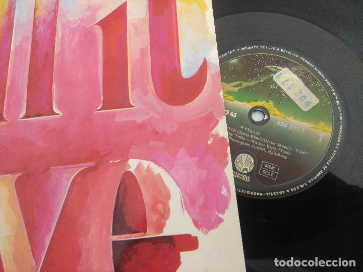 Discos de vinilo: YELLO/CALL IT LOVE/VINILO MAXI. - Foto 2