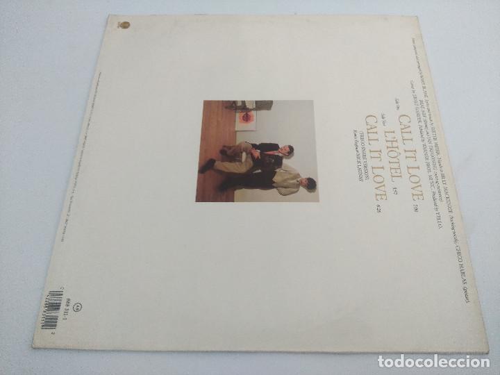 Discos de vinilo: YELLO/CALL IT LOVE/VINILO MAXI. - Foto 3