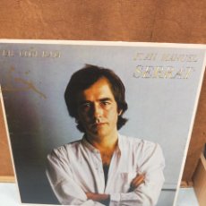 Discos de vinilo: JOAN MANUEL SERRAT - TAL COM RAJA. LP ARIOLA 1980.