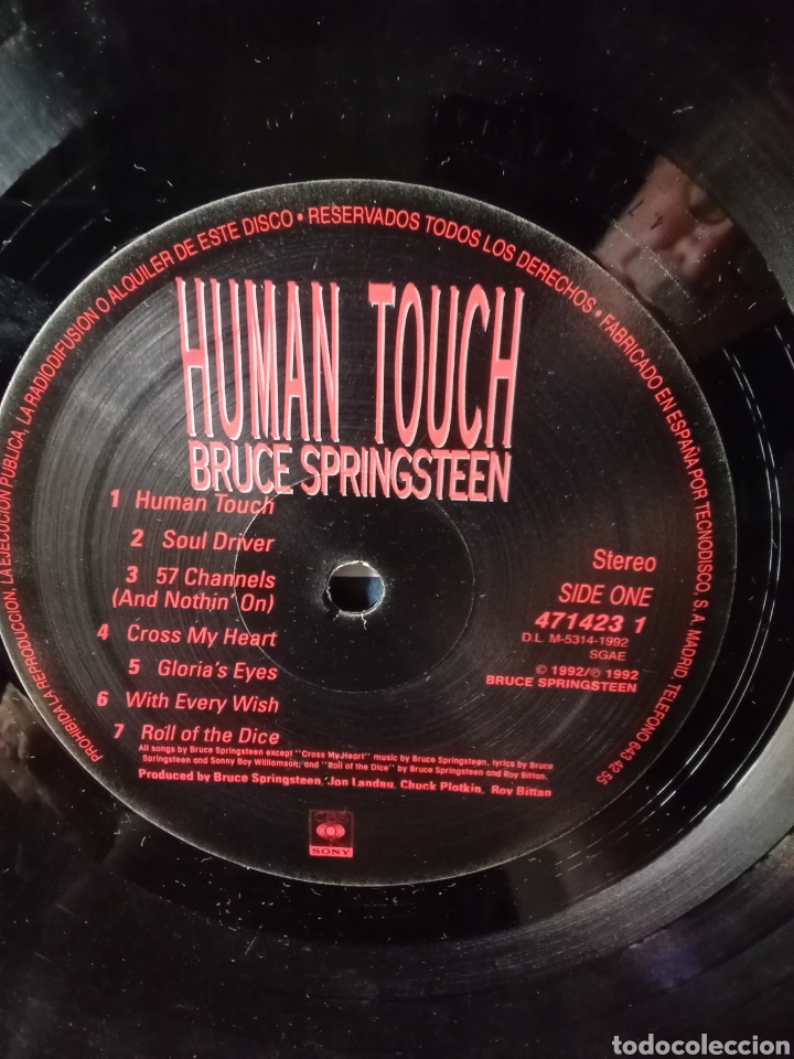 Discos de vinilo: BRUCE SPRINGSTEEN 1992 CBS Sony Spain - Foto 6
