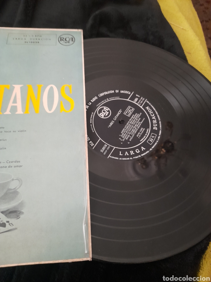 Discos de vinilo: Vinilo, Aires Gitanos, Russ Case y su orquesta - Foto 3