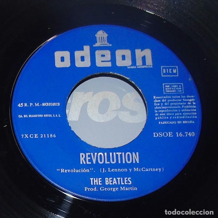 Discos de vinilo: THE BEATLES-- HEY JUDE / REVOLUTION ----- - Foto 5